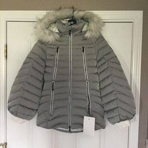 Spyder Sundown Faux Fur Hoody Down Jacket